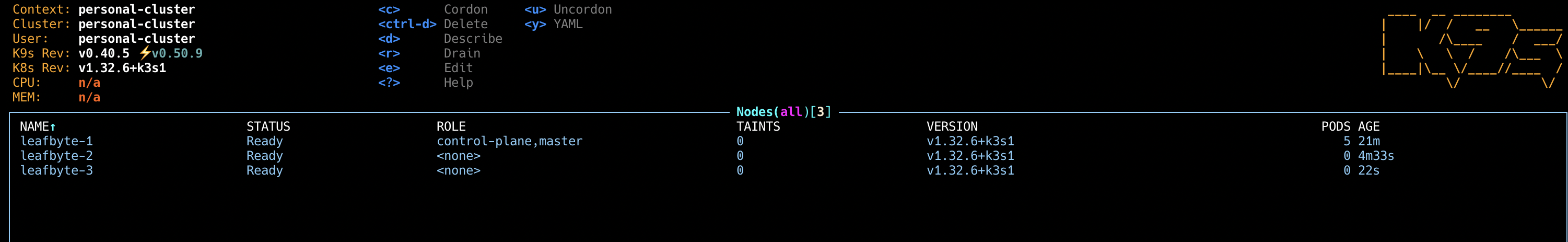 K3s Full Cluster
