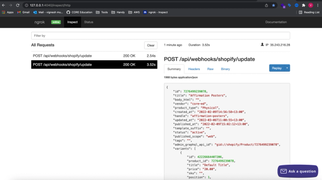 Ngrok Localhost